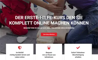 Erste-Hilfe-Kurs Online